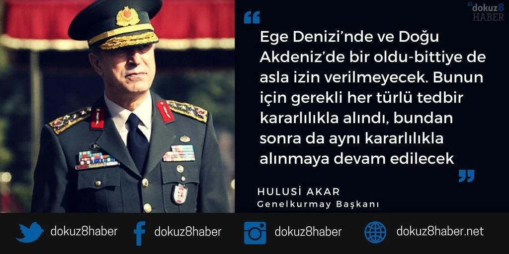 Τούρκος Α/ΓΕΕΘΑ: «Δεν θα επιτρέψουμε τετελεσμένα σε Αιγαίο-Α.Μεσόγειο» – Η Ελλάδα λαμβάνει μέτρα: Έφυγαν φύλλα πορείας για μονάδες εκστρατείας